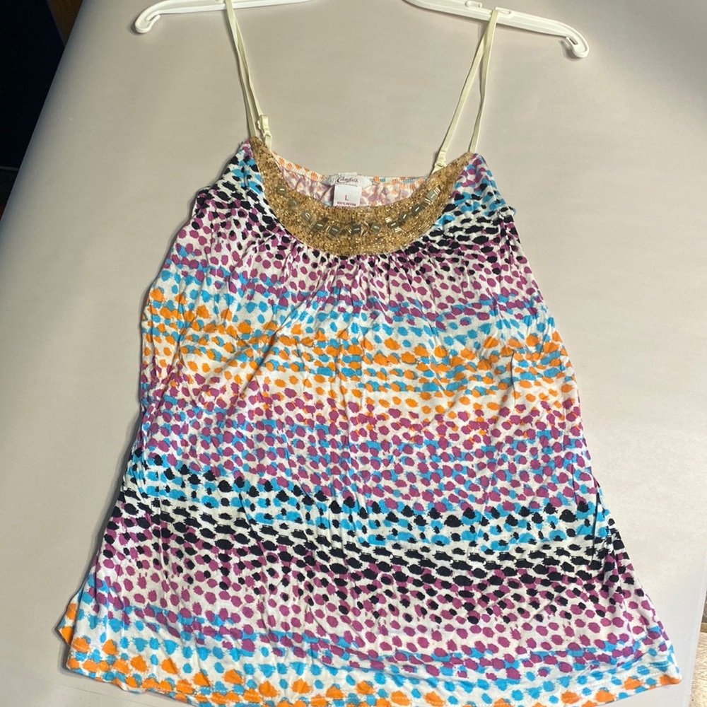 Candies multicolored tank top